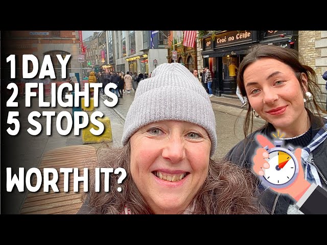Travel vlog - Is a Day Trip to Dublin from London ACTUALLY Worth It?