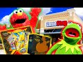 Elmo Pranks Kermit The Frog With SHINING FATES POKEMON CARDS!
