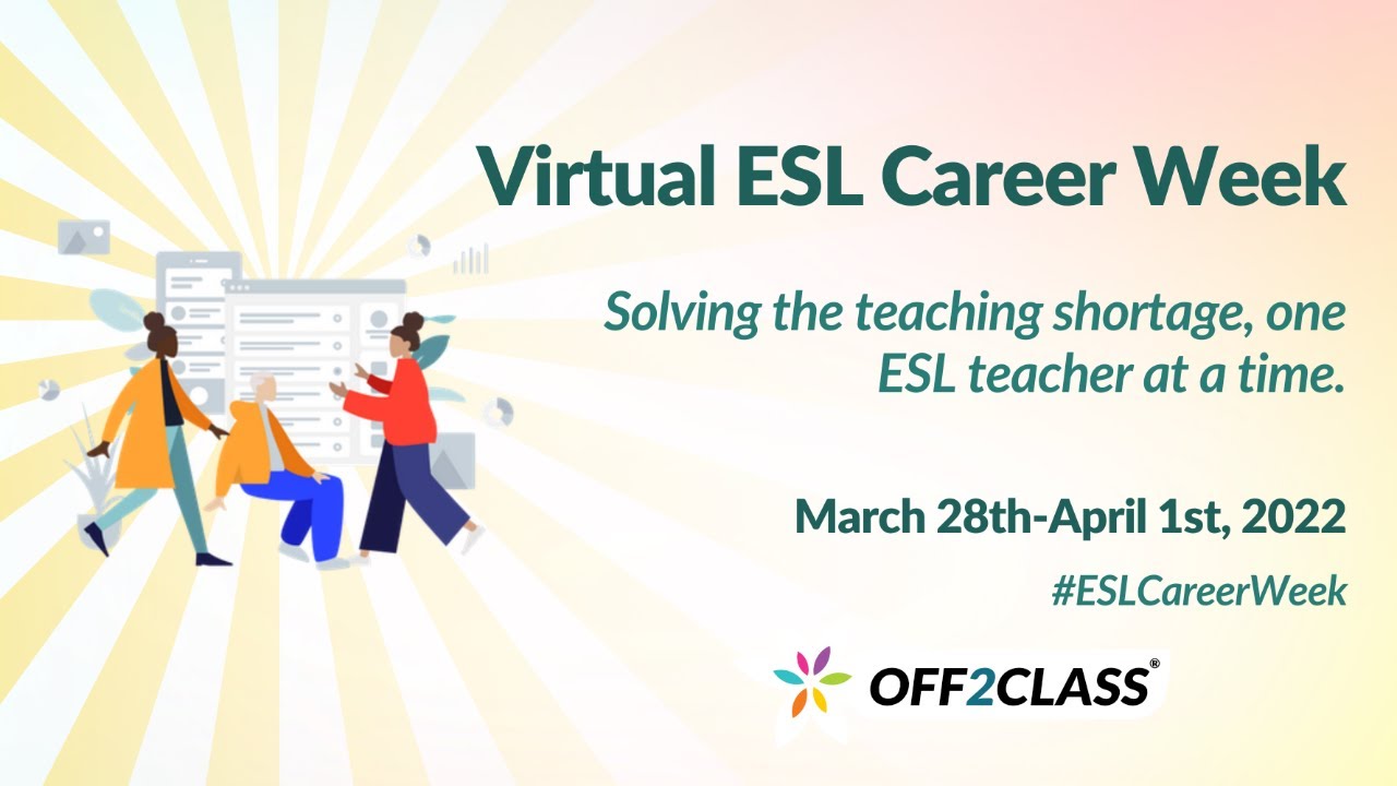 ESL Teaching Jobs: Join us at Off2Class ESL Career Week - YouTube