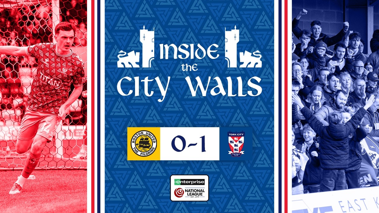 📹 Inside The City Walls | Boston United 0-1 York City | 2025/26