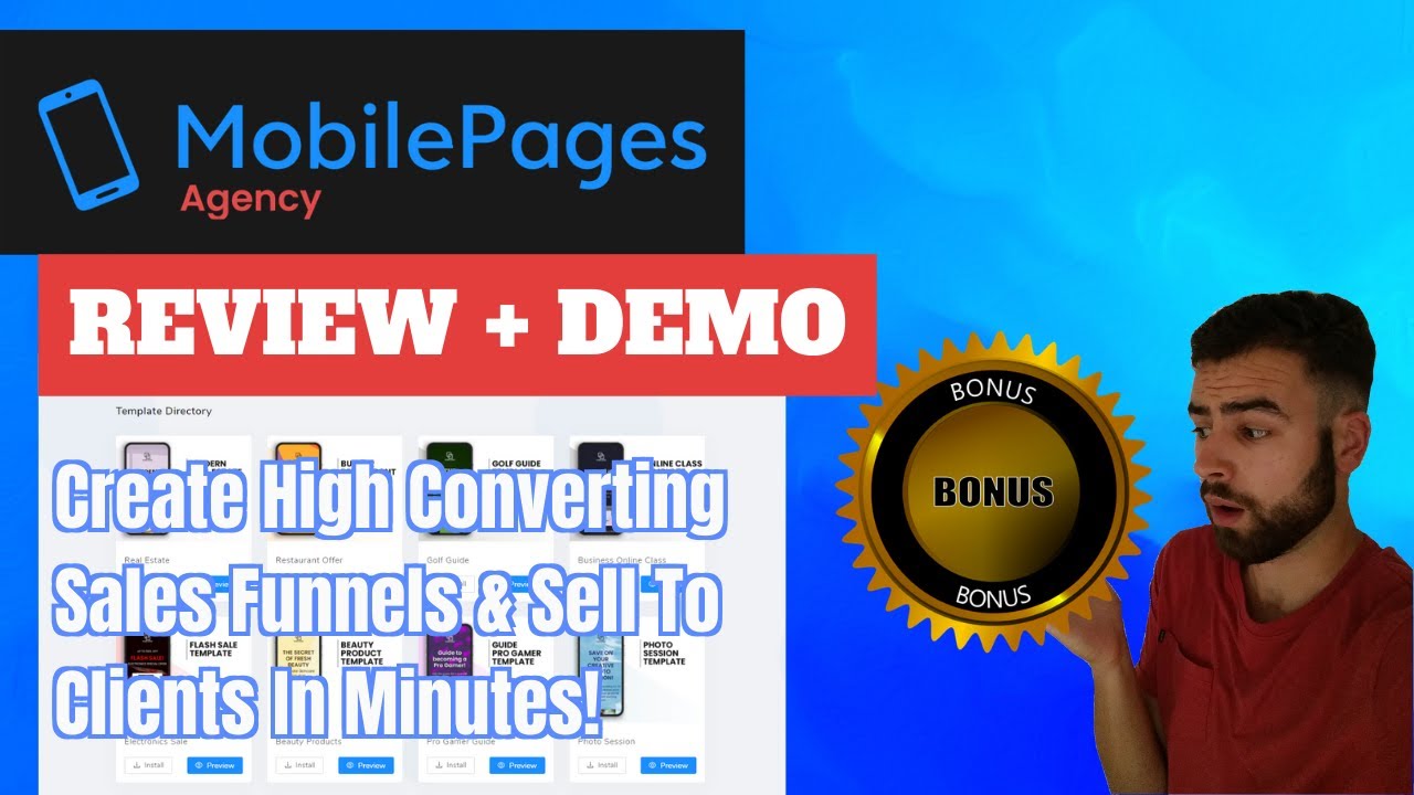 Mobile Pages by AdSightPro Review & Bonuses ⚠️MOBILE PAGES BY ADSIGHTPRO BONUSES INSIDE⚠️