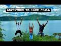 Swimming 90 METERS DEEP Inside Lake Chala 