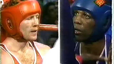 Michael Carruth (IRELAND) vs Juan Hernandez (CUBA)