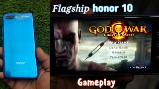 Honor 10 gameplay God of war ghost of sparta //PPSSPP screenshot 3