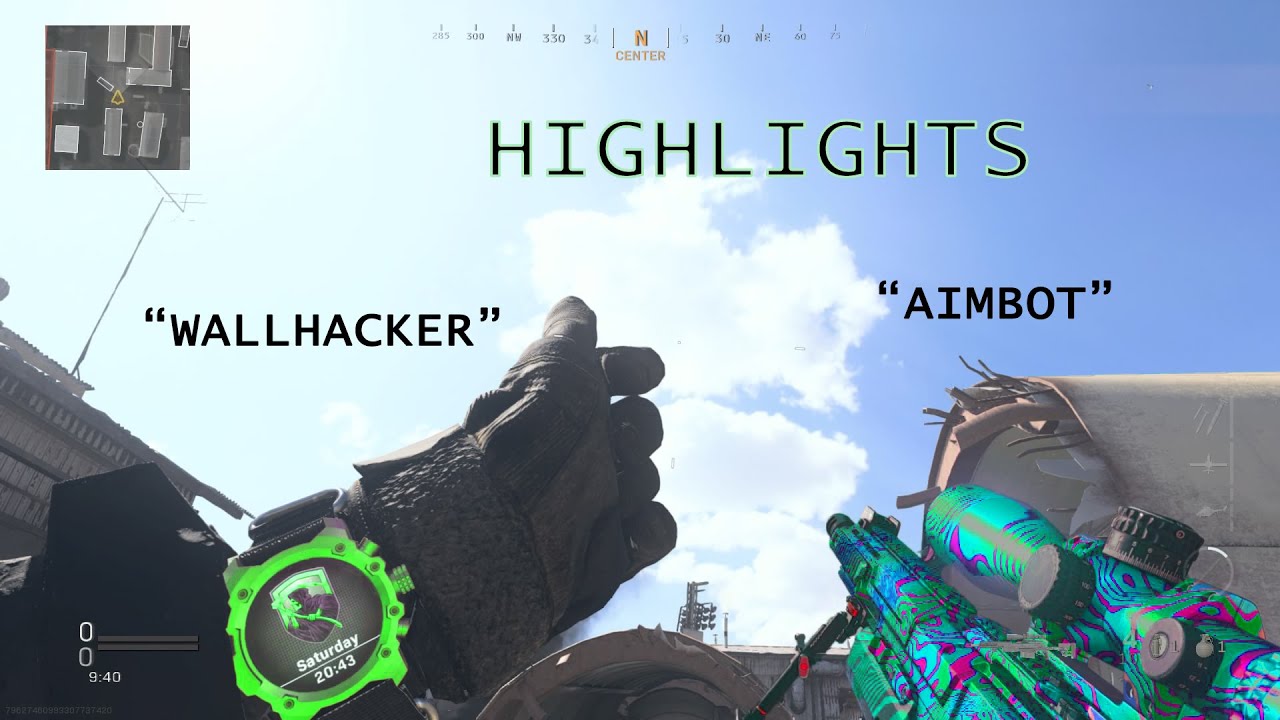 DESTROYING people on Search & Destroy. "He's hacking" (Modern Warfare gameplay)