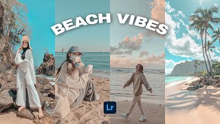 Free Beach Lightroom Presets  How To Edit Beach Photos  Beach Vibes  Free Dng
