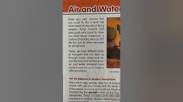 Date 8-3-2021 Class 4 Sub Social science . Block  25 (S1) Hot Air Balloons to Aeroplanes. page  45