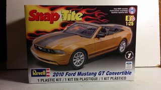 2010 Mustang Kit Review 125 Scale Revell Snap E