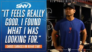 Mets RHP Carlos Carrasco happy with rehab start in Double-A: 'I found what I was looking for' | SNY