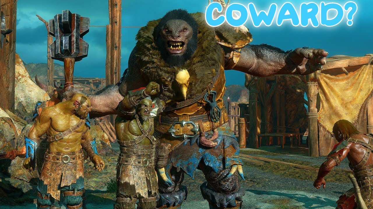 MY LEGENDARY OLOG IS A COWARD SHADOW OF WAR YouTube