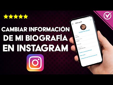 ¿Cómo cambiar la información de mi biografía en INSTAGRAM? - Android, iOS y PC