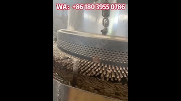 Biomass pellet machine, can produce organic fertilizer, biomass pellets, feed pellets, etc. #machine