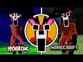 99 Nights in the Forest 🔦 - ALL JUMPSCARES ROBLOX  vs MINECRAFT