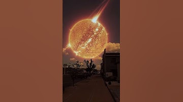 So the sun exploded into a black hole apparently #vfx