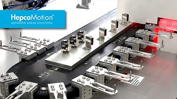 Geautomatiseerd etiketteer- & inspectiesysteem | GFX-geleidingen in Beckhoffs XTS