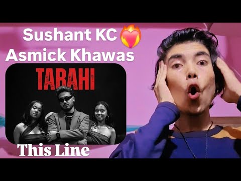 Sushant KC Tabahi Song Reaction Ft Asmick Khawas Yashaswi Khadka Official Music Video