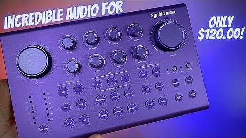 Synido Live 100 Review - Podcast and Live streaming Audio Mixer for CHEAP!!!