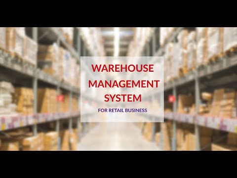 Warehouse Management System for Retail  business - video from IntelliStride