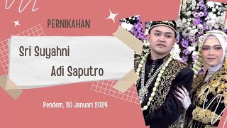 LIVE JS. MUSIK     Pernikahan   SRI SUYAHNI  &  ADI SAPUTRO      Pendem 30 Januari 2024