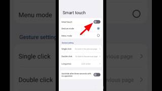 Android phone mea smart touch kaisy on krean.how to enable smart touch in android phone #viralshort