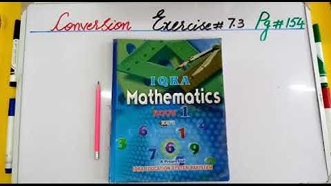PVI MATHS LESSON # 69 ( PART 1 ) EX 7.3 (Q 1 ) TOPIC: CONVERT MIXED FRACTION INTO IMPROPER FRACTION.