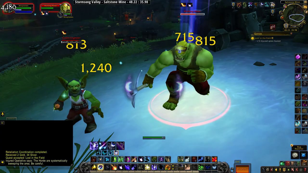 Lost in the Field PTR 8.1.5 War Campaign (Alliance) YouTube