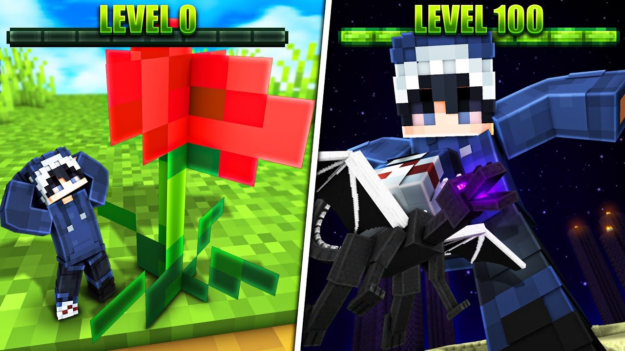 Minecraft, aber MEINE XP = MEINE GRÖßE...