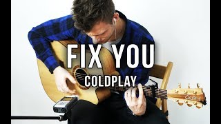 (Coldplay) Fix You - Piotr Szumlas - Fingerstyle Guitar Cover chords