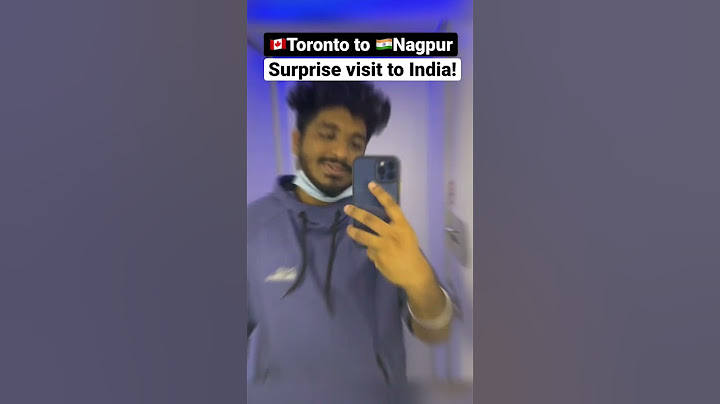 Surprise visit to India | Parents reaction!❤️🥺 #toronto #canada #india #nagpur #travel #shorts