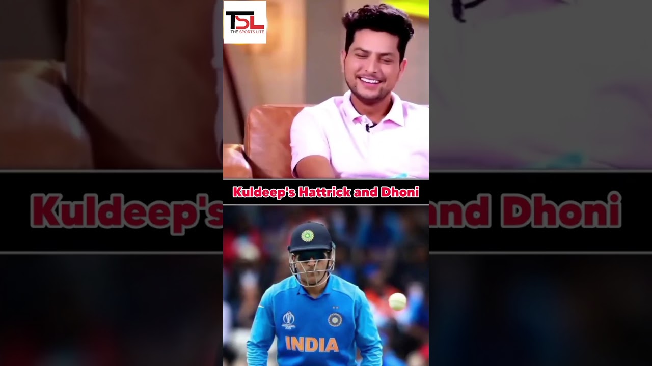 Kuldeep Yadav's Hattrick and MS Dhoni 