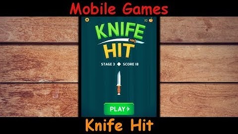knife hit game - The ultimate knife challenge is here! - Mobile Games