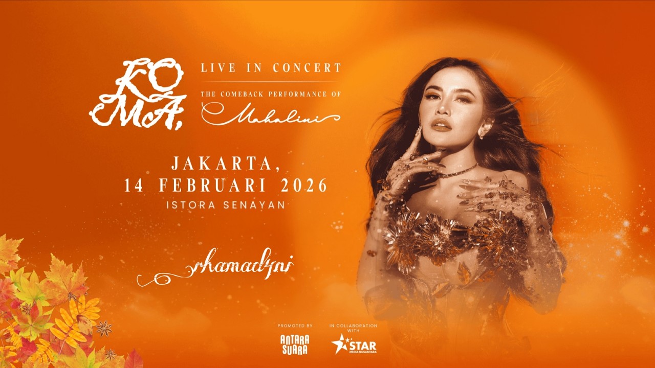ALAMAK @mahaliniraharjaofc  Feat. @AdrianKhalif @RizkyFebianOfficial  - #komaliveinconcert