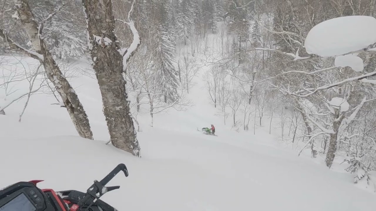 スノーモービル終盤戦！