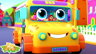 Wheels On The Bus, Vehicles Rhyme and Preschool Song for Children