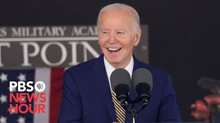 Watch: Biden Delivers Commencement Address To Graduating West Point Cadets