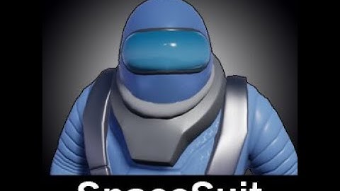 Space suit UE4 for gamedev