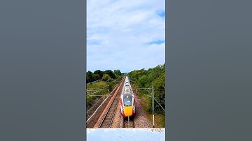 #lner class 800 passing with two tones #trains #trainspotting #railway #class800 #hitachi #shorts