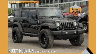 2014 Jeep Wrangler Unlimited Rubicon / WELL SERVICED / 4X4 / MINOR MODS
