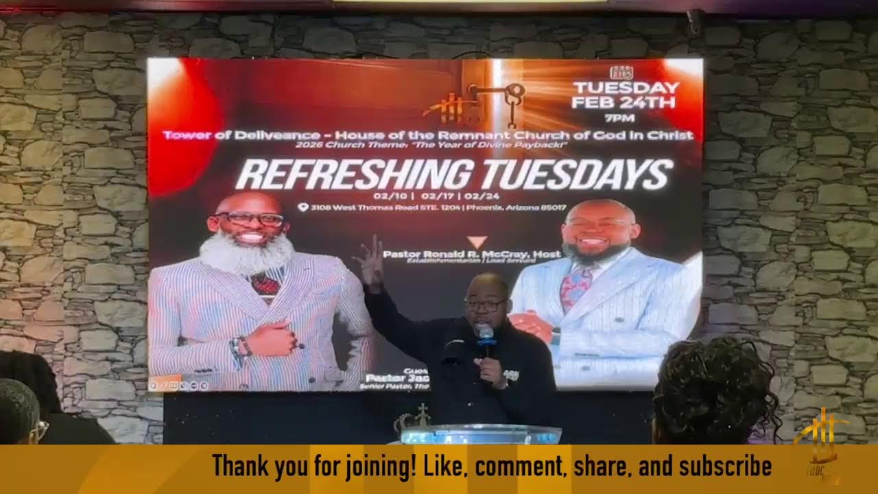 Time of Refreshing 2026 | Superintendent Andrew Singleton