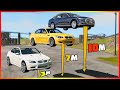 Dumping cars from different heights - BeamNG.drive