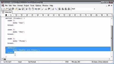 Beginner PHP Tutorial - 28 of 200 - switch Statement  (www.dynamicwebart.com)