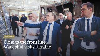 Visit to Ukraine: Wadephul ventures close to the front line | #NewsDE