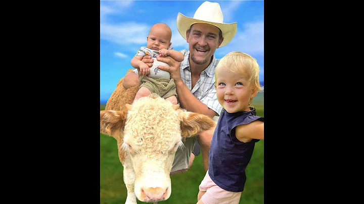 Baby Breck Loves Learning To Be A Bull Rider!