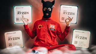 Тест-сравнение Ryzen 1600 vs 3500x vs 3300x vs 5500 / Бюджетные игровые процессоры AMD в 2024 году
