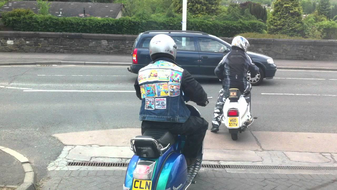 kelso scooter rally 2012 CLN pt7 YouTube