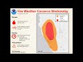 Strong Winds and Elevated Fire Weather Conditions