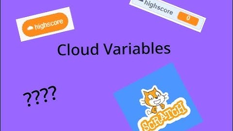 How to make a highscore variable on scratch | Cloud Variables
