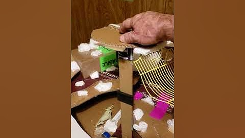 Building a 1/24 indoor rc crawler track on a tv box. Part 2