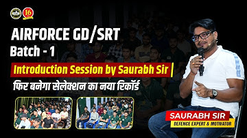 Airforce X/Y Phase 2 - GD/SRT | Airforce Group Discussion Batch Interaction with Saurabh Sir | MKC