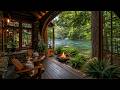 The Cabin Felt Quiet Beside The Water Gentle Birds Nature Sounds For Stress Relief 